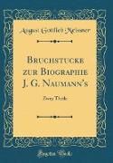 Bruchstucke zur Biographie J. G. Naumann's