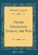 Negro Migration During the War (Classic Reprint)