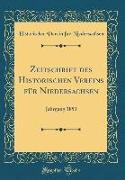 Zeitschrift des Historischen Vereins für Niedersachsen