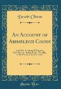 An Account of Abimelech Coody