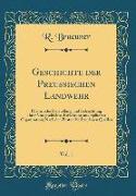 Geschichte der Preußischen Landwehr, Vol. 1