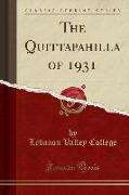 The Quittapahilla of 1931 (Classic Reprint)