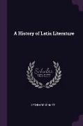 A History of Latin Literature