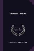 Essays in Taxation