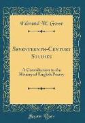 Seventeenth-Century Studies