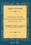Australien nach dem Stande der Geographischen Kenntniss in 1871, Vol. 2