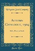 Autumn Catalogue, 1904