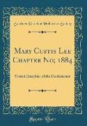 Mary Custis Lee Chapter No, 1884