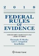 Federal Rules of Evidence: With Advisory Committee Notes and Legislative History: 2018 Statutory Supplement
