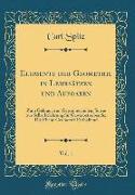 Elemente der Geometrie in Lehrsätzen und Aufgaben, Vol. 1