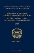 Reports of Judgments, Advisory Opinions and Orders/ Receuil Des Arrets, Avis Consultatifs Et Ordonnances, Volume 17 (2017)