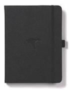 Dingbats A5+ Wildlife Black Duck Notebook - Graph