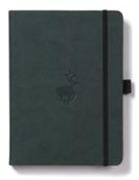 Dingbats A4+ Wildlife Green Deer Notebook - Lined