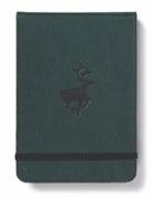 Dingbats A6+ Wildlife Green Deer Reporter Notebook - Plain