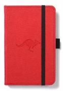 Dingbats A6 Pocket Wildlife Red Kangaroo Notebook - Plain