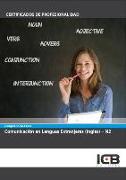 Manual competencia clave : comunicación en lenguas extranjeras, inglés N2