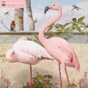 Flamingoes Wall Calendar 2019 (Art Calendar)