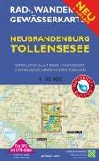Rad-, Wander- und Gewässerkarte Neubrandenburg, Tollensesee