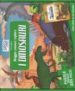 I dinosauri. Viaggia, conosci, esplora. Libro puzzle