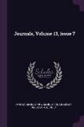 Journals, Volume 13, issue 7