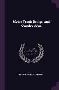 Motor Truck Design and Construction