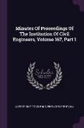 Minutes of Proceedings of the Institution of Civil Engineers, Volume 167, Part 1