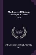 The Papers of Mirabeau Buonaparte Lamar, Volume 1