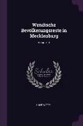 Wendische Bevölkerungsreste in Mecklenburg, Volume 16