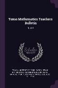 Texas Mathematics Teachers' Bulletin: 9, No.2