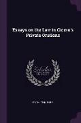 Essays on the Law in Cicero's Private Orations