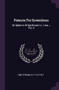 Patents For Inventions: Abridgments Of Specifications: Class ..., Part 3