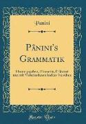 Pânini's Grammatik