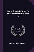 Proceedings of the Rhode Island Historical Society: 16