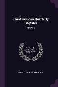 The American Quarterly Register, Volume 9