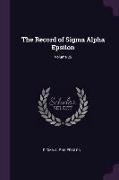 The Record of SIGMA Alpha Epsilon, Volume 22
