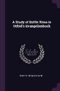 A Study of Suffix Rime in Otfrid's Evangelienbuch