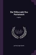Die Völkertafel Des Pentateuch, Volume 1