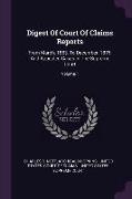 Digest of Court of Claims Reports: From March, 1863, to December, 1875, and Appealed Cases in the Supreme Court, Volume 1