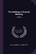 Proceedings of Annual Meeting, Volume 2