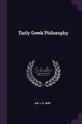 Early Greek Philosophy