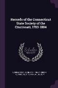 Records of the Connecticut State Society of the Cincinnati, 1783-1804