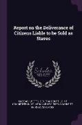 Report on the Deliverance of Citizens Liable to Be Sold as Slaves