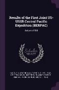 Results of the First Joint Us-USSR Central Pacific Expedition (Berpac): Autumn 1988