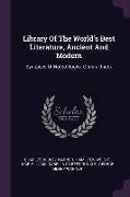 Library of the World's Best Literature, Ancient and Modern: Synopses of Noted Books. General Index