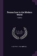 Roman Law in the Modern World, Volume 2
