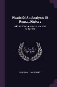 Heads Of An Analysis Of Roman History: With Brief Extracts From Standard Authorities