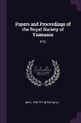 Papers and Proceedings of the Royal Society of Tasmania: 1922
