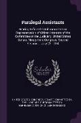 Paralegal Assistants: Hearing Before the Subcommittee on Representation of Citizen Interests of the Committee on the Judiciary, United State