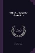 The Art of Inventing Characters