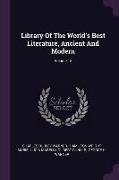Library of the World's Best Literature, Ancient and Modern, Volume 15